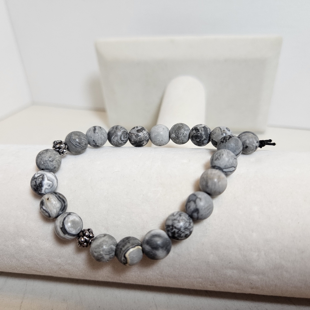 Picasso JASPER Stretch Bracelet NWOT Handmade - Picture 11 of 12